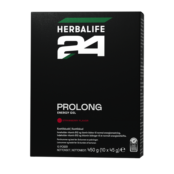 - Prolong Energy Gel Erdbeere 10 Beutel à 45g
